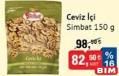 SİMBAT CEVİZ İÇİ 150 G
